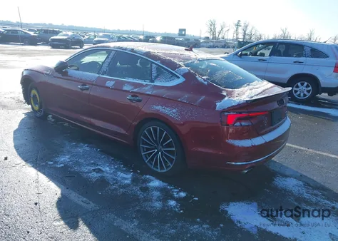 2018 Audi A5 2.0T Premium из США, поврежденный, VIN WAUCNCF5XJA052165